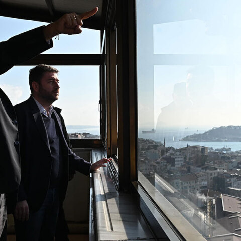 Ο Νίκος Ανδρουλάκης στην Κωνσταντινούπολη