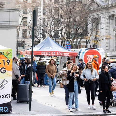 Πολίτες στη Νέα Υόρκη