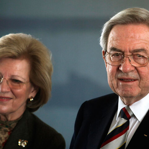 Ο Κωνσταντίνος Γλύξμπουργκ και η σύζυγός του