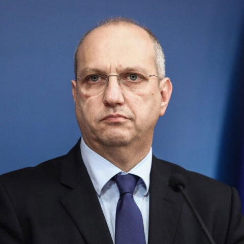 Ο κυβερνητικός εκπρόσωπος Γιάννης Οικονόμου