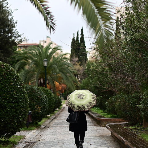 Βροχή στην Αθήνα