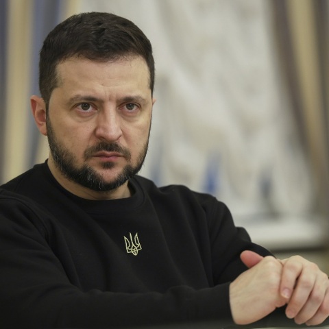 Ο πρόεδρος της Ουκρανίας, Βολοντίμιρ Ζελένσκι