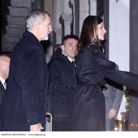 Ο Βασιλιάς Φελίπε με την Λετίθια