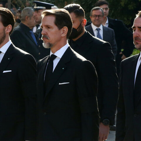 Οι γιοι του τέως βασιλιά Κωνσταντίνου Γλύξμπουργκ