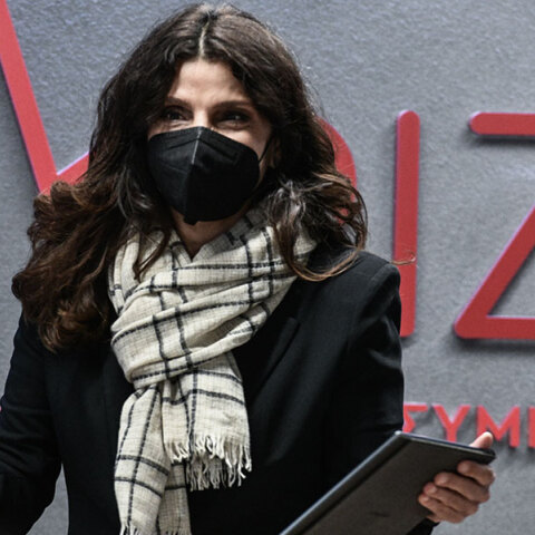 Η εκπρόσωπος Τύπου του ΣΥΡΙΖΑ Πόπη Τσαπανίδου