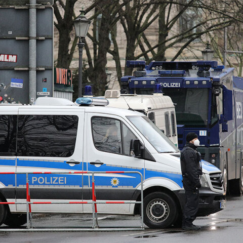 Άνδρες της γερμανικής αστυνομίας