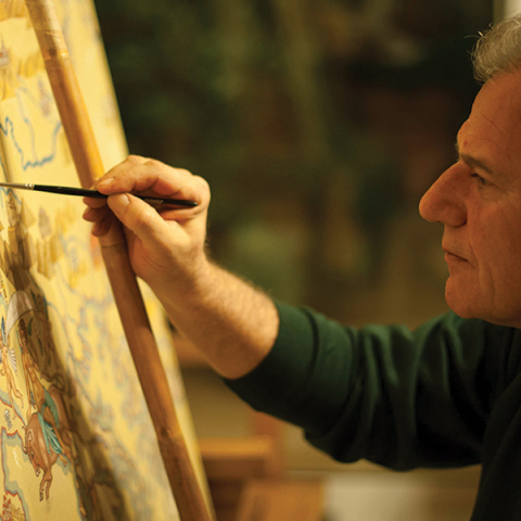 Ο Δημήτρης Λιντζέρης