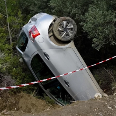 Το αυτοκίνητο της 44χρονης που είχε εξαφανιστεί στη Ρόδο