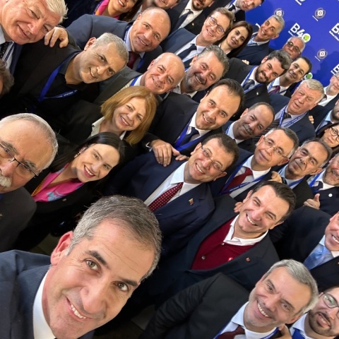 ΣΥΝΟΔΟΣ ΔΙΚΤΥΟΥ ΒΑΛΚΑΝΙΚΩΝ ΠΟΛΕΩΝ Β40 (ΔΗΜΟΣ ΑΘΗΝΑΙΩΝ/EUROKINISSI)