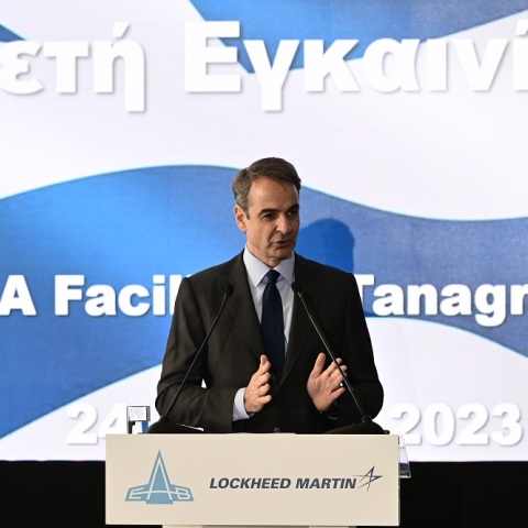 ΤΕΛΕΤΗ ΠΑΡΑΔΟΣΗΣ ΤΩΝ ΕΡΓΩΝ ΑΣΦΑΛΕΙΑΣ ΠΡΟΜΗΘΕΙΩΝ ΚΑΙ ΠΛΗΡΟΦΟΡΙΩΝ ΚΑΙ ΤΟΥ 5ου ΑΕΡΟΣΚΑΦΟΥΣ F16 VIPER ΣΤΗΝ ΠΟΛΕΜΙΚΗ ΑΕΡΟΠΟΡΙΑ ΠΑΡΟΥΣΙΑ ΤΟΥ ΠΡΩΘΥΠΟΥΡΓΟΥ ΚΥΡ. ΜΗΤΣΟΤΑΚΗ (ΜΙΧΑΛΗΣ ΚΑΡΑΓΙΑΝΝΗΣ/EUROKINISSI