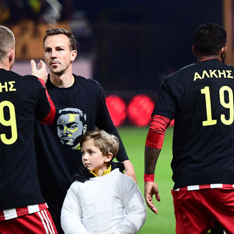 Παίκτες Άρη και Ολυμπιακού