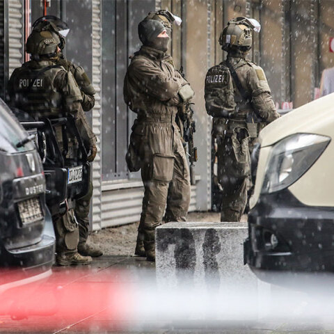 Άνδρες της γερμανικής αστυνομίας