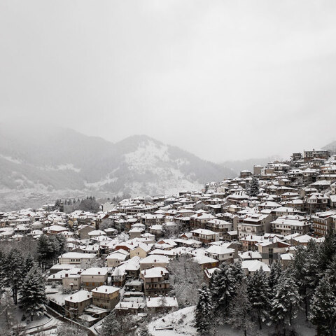 Χιόνια στο Μέτσοβο