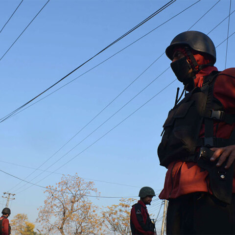 Άνδρες των δυνάμεων ασφαλείας του Πακιστάν (Φωτογραφία αρχείου)