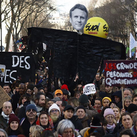 Οι Γάλλοι αντιδρούν στη μεταρρύθμιση του συνταξιοδοτικού