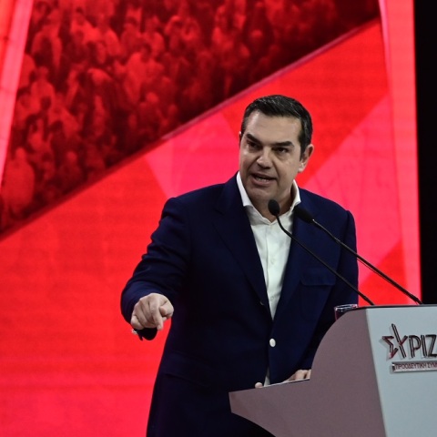 [358903] ΟΜΙΛΙΑ ΤΟΥ ΠΡΟΕΔΡΟΥ ΤΟΥ ΣΥΡΙΖΑ ΑΛ. ΤΣΙΠΡΑ ΣΤΟ ΠΕΡΙΣΤΕΡΙ (ΜΙΧΑΛΗΣ ΚΑΡΑΓΙΑΝΝΗΣ/EUROKINISSI)