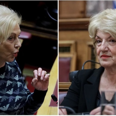 Βουλή: Θερμό επεισόδιο Πιπιλή - Αναγνωστοπούλου