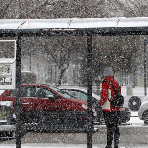Στάση αστικού λεωφορείου