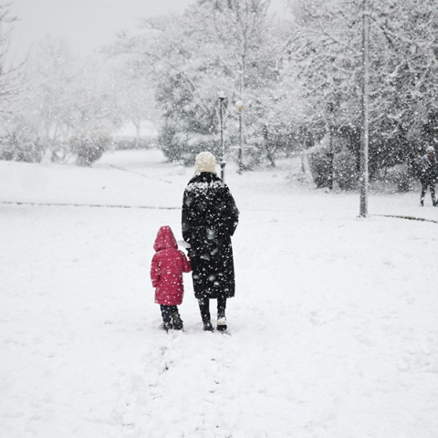 Χιόνια στην Αθήνα