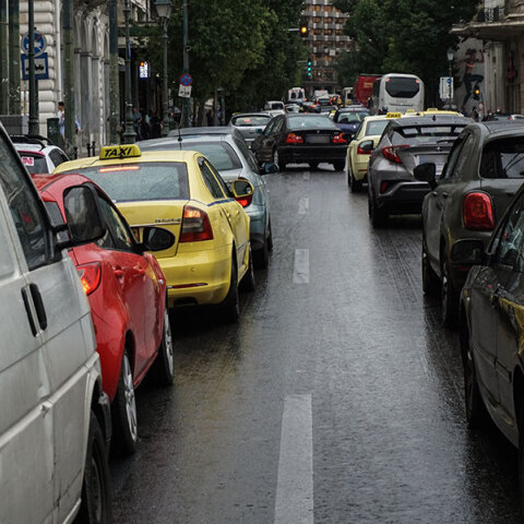 Μποτιλιάρισμα στην Αθήνα