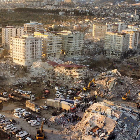 Ο σεισμός στην Τουρκία ισοπέδωσε την πόλη Καχραμανμαράς