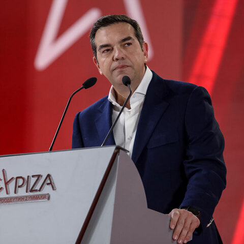 Ο πρόεδρος του ΣΥΡΙΖΑ Αλέξης Τσίπρας