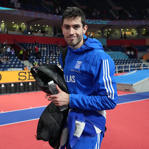 Ο Μίλτος Τεντόγλου, με άλμα στα 8,41 μέτρα, σημείωσε την κορυφαία επίδοση φέτος στον κόσμο στο μήκος