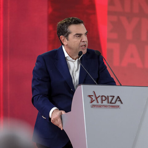 Αλέξης Τσίπρας, πρόεδρος ΣΥΡΙΖΑ