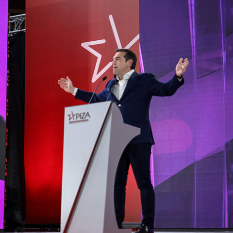 Ο Αλέξης Τσίπρας σε ομιλία του στην Πάτρα