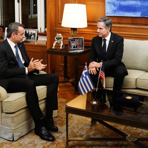 Μητσοτάκης σε Μπλίνκεν: Ράγισε η καρδιά μας από την καταστροφή στην Τουρκία