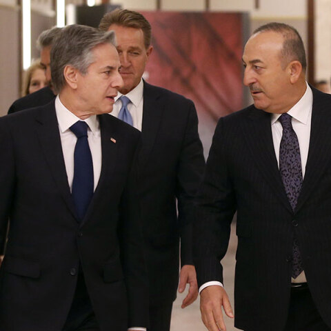 Άντονι Μπλίνκεν και Μεβλούτ Τσαβούσογλου