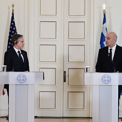 Νίκος Δένδιας και Άντονι Μπλίνκεν