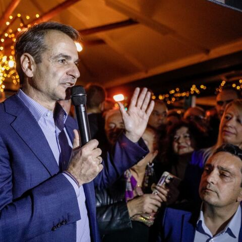 Επίσκεψη του πρωθυπουργού στο Περιστέρι @Γιώργος Κονταρίνης/ Eurokinissi