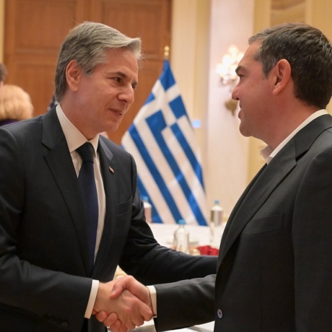 Τσίπρας σε Μπλίνκεν: Οι ΗΠΑ να στηρίξουν τον διάλογο με την Τουρκία με δύο σαφείς κόκκινες γραμμές