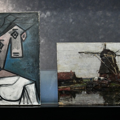 ΣΤΟΝ ΑΝΑΚΡΙΤΗ Ο 49ΧΡΟΝΟΣ ΚΑΤΗΓΟΡΟΥΜΕΝΟΣ ΓΙΑ ΤΗΝ ΚΛΟΠΗ ΤΩΝ ΠΙΝΑΚΩΝ ΑΠΟ ΤΗΝ ΕΘΝΙΚΗ ΠΙΝΑΚΟΘΗΚΗ (EUROKINISSI/ΒΑΣΙΛΗΣ ΡΕΜΠΑΠΗΣ)