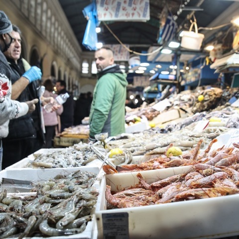 «Καλάθι του Νοικοκυριού» στην Βαρβάκειο - Κεντρική Ιχθυαγορά Αθηνών: Ξεκινάει για τη Σαρακοστή