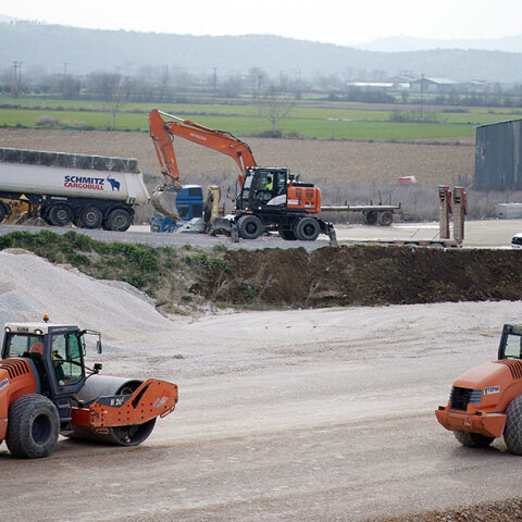 Με ταχύτητα προχωρούν τα έργα για τον αυτοκινητόδρομο Ε65