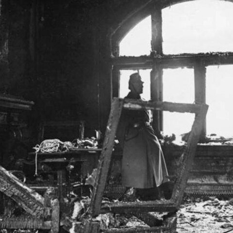 Εικόνα καταστροφής στο Reichstag μετά τον εμπρησμό στο Βερολίνο