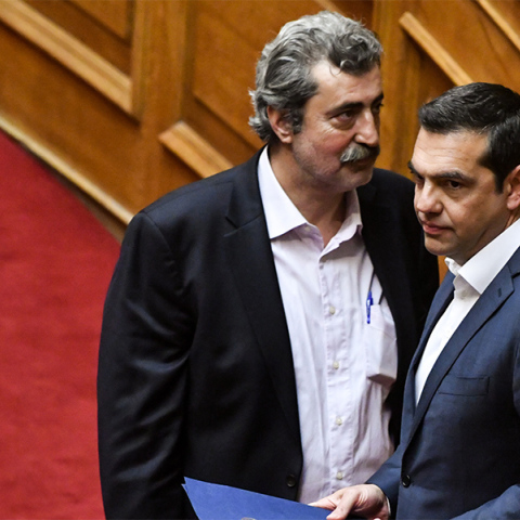 Αλέξης Τσίπρας και Παύλος Πολάκης
