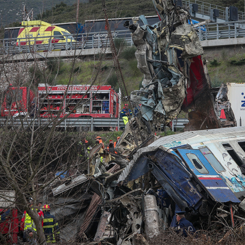 Σιδηροδρομική τραγωδία στα Τέμπη