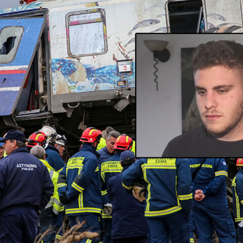 Ο 20χρονος Ανδρέας μίλησε για τη σύγκρουση τρένων στα Τέμπη