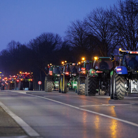 Τρακτέρ καθ' οδόν για τις Βρυξέλλες