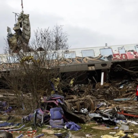 Σύγκρουση τρένων στα Τέμπη