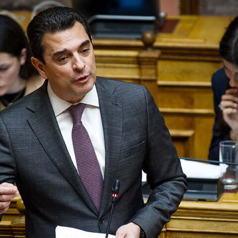 Ο υπουργός Περιβάλλοντος και Ενέργειας Κώστας Σκρέκας