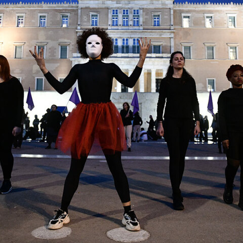 Διαδήλωση για τα δικαιώματα των γυναικών με αφορμή την Παγκόσμια Ημέρα της Γυναίκας
