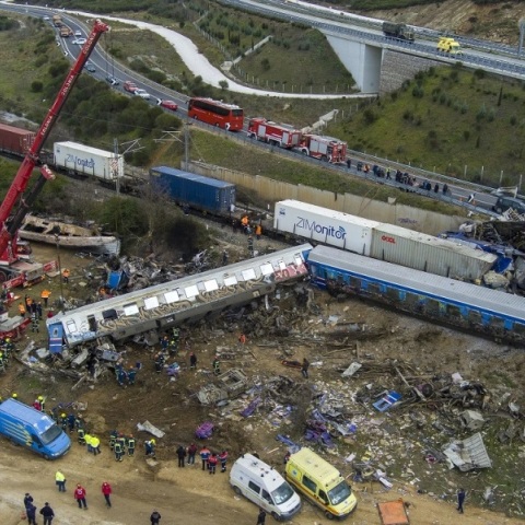 Σιδηροδρομικό δυστύχημα με 57 νεκρούς στα Τέμπη