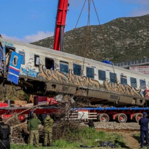 Σύγκρουση τρένων στα Τέμπη