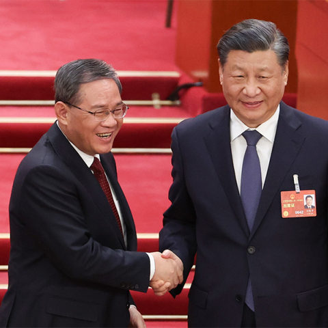 Ο Σι Τζινπίνγκ και ο Λι Τσιανγκ