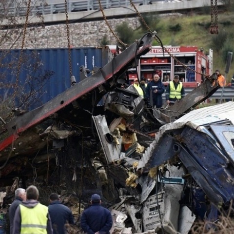 Σύγκρουση τρένων στα Τέμπη