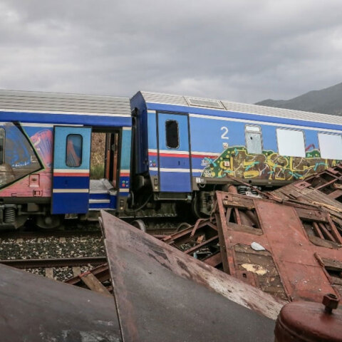 Η φονική σύγκρουση τρένων στα Τέμπη